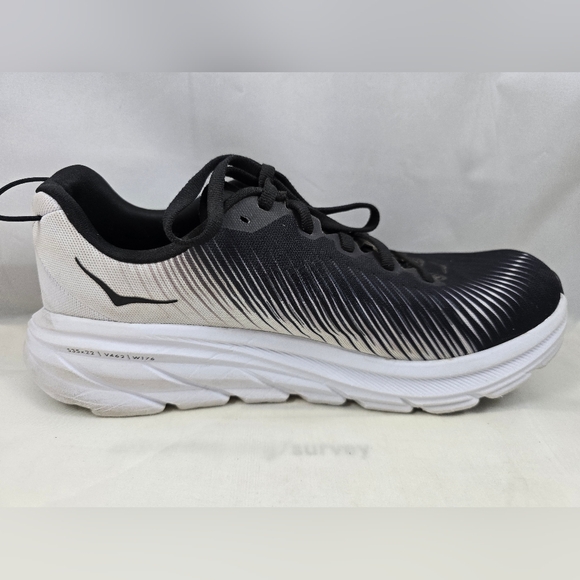 HOKA Black and White Running Shoes Size 8.5B One One - Picture 12 of 16